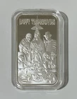 Tormint Happy Thanksgiving Freddy Vs Jason 1 Oz .999 Silver Art Bar Proof Bar