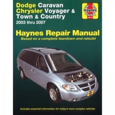 Dodge Caravan Chrysler Voyager Town Country 2003-2007 Werkstatthandbuch Haynes