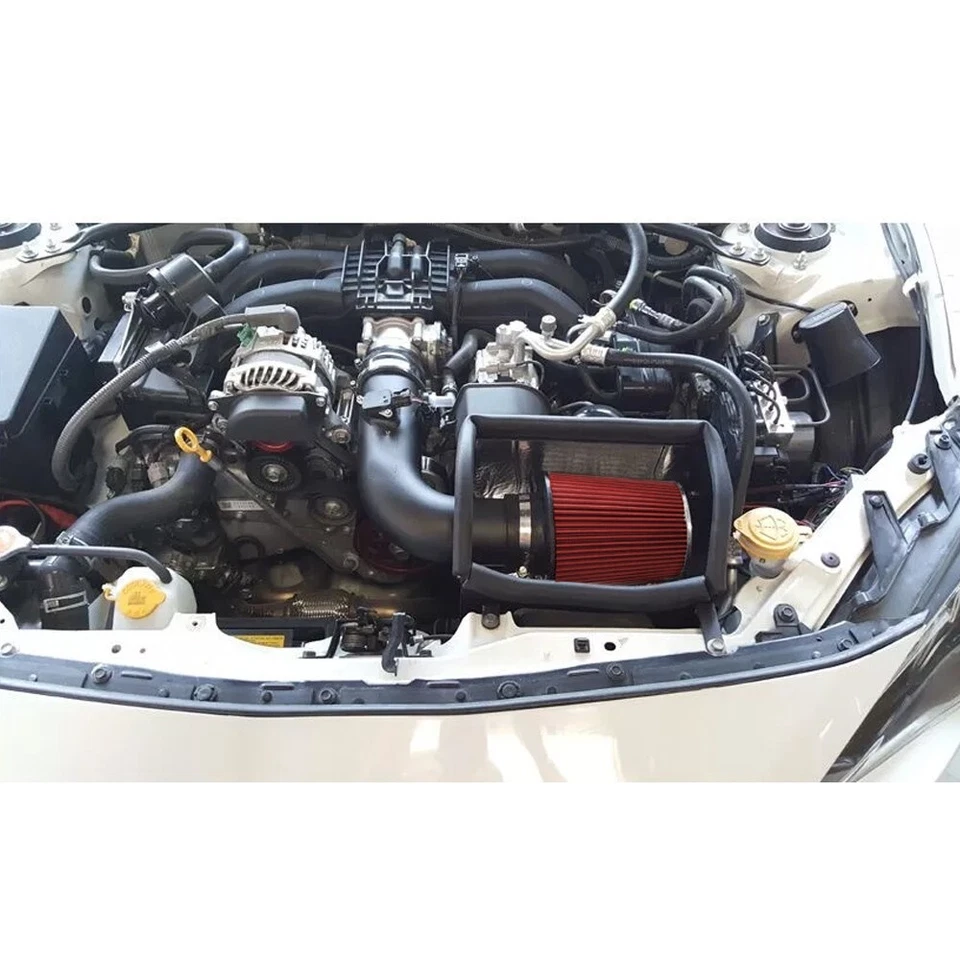 Air Intake System For 2013-2020TOYOTA 86 Subaru BRZ Aluminum Pipe Air Filter Kit - Image 2 of 4