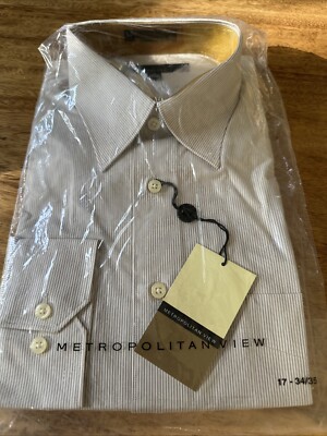 Men s Dress Shirt Metropolitan View 17 34/35