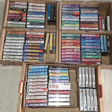 FACTORY SEALED CASSETTES-LISTING 13/MANY COMP'S/ONE-PRICE SHIPPING/ROCK-POP 