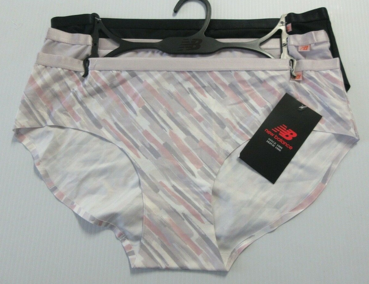 New Balance Women's Tagless Pair Pack Brief Panties Size L