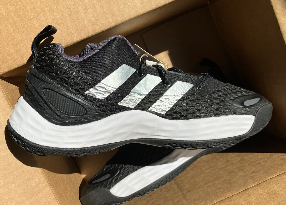 Adidas Exhibit A Mid Men\'s Black Basketball Shoes H67747 US Size 14 NWOT Amazon.com | Adidas Exhibit A Mid Unisex Shoes Size 10  main image 2