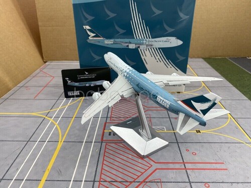 1:400 Cathay Pacific Boeing 747-8F B-LJA Aircraft Model gift -YY Wings - Picture 17 of 18
