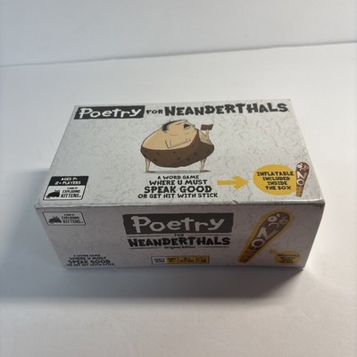 Poetry For Neanderthals Word Game New - SEALED By Exploding Kittens