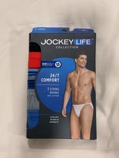 New Vintage Life by Jockey Men's 5 Pack String Bikini's Underwear Extra Large
