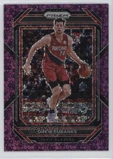 2022-23 Panini Prizm Fast Break Purple Prizm 37/75 Drew Eubanks #49 14md