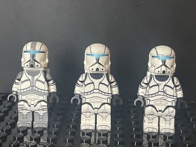 CAC Lego Clone RC Lot. Weathered Commando, Imperial Commando, Republic Commando