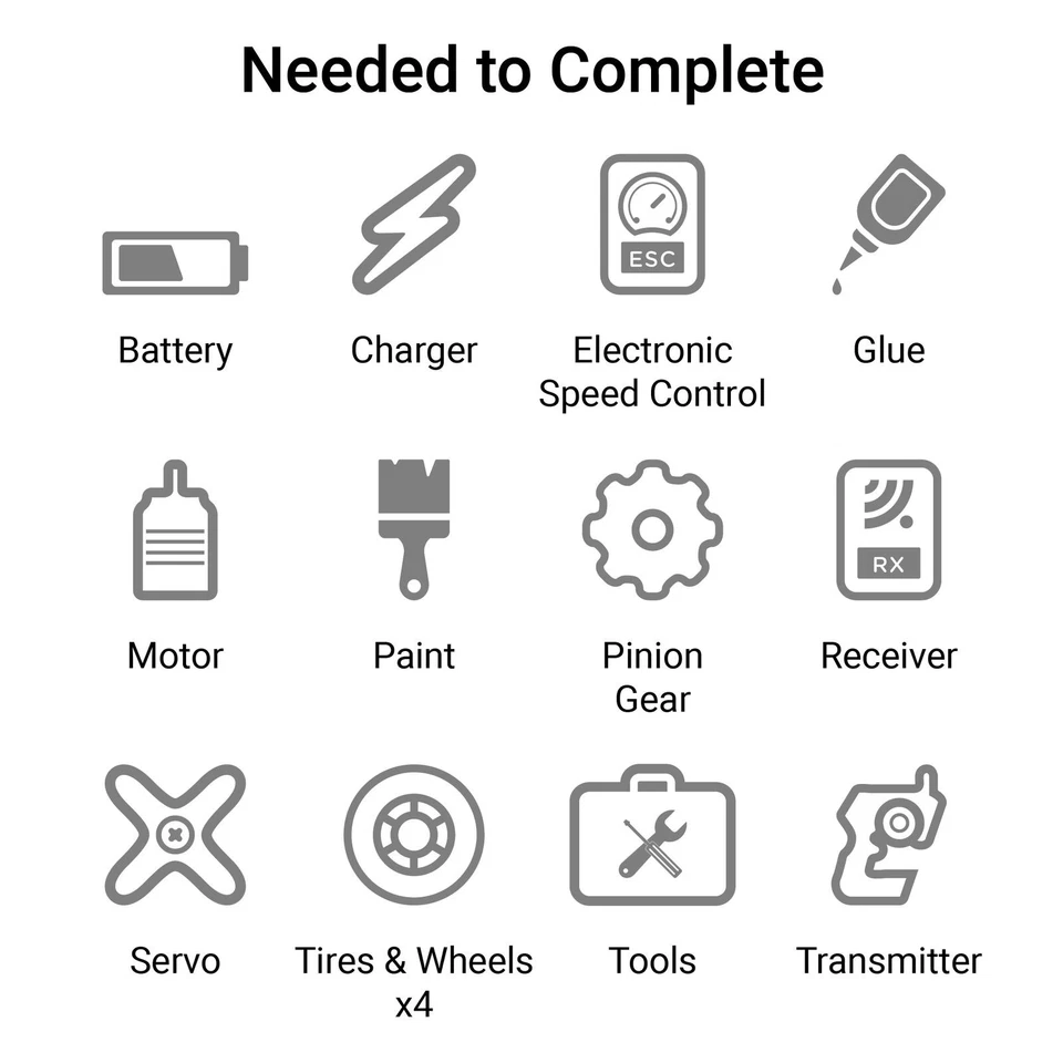 Losi TLR03026 Team Losi Racing 1/10 22X-4 ELITE 4X4 Buggy Race Kit - Image 2 of 4