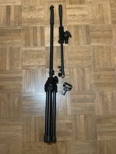 JamStands JS-MCTB200 Tripod Microphone Stand with Telescoping Boom