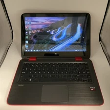 HP Pavilion 13 x360 Laptop Beatsaudio RED 6GB 750GB HDD AMD A8-6410 @ 2.00 GHz