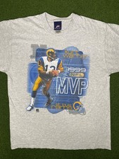 1999 St. Louis Rams - Kurt Warner MVP - Vintage NFL Player T Shirt Large 