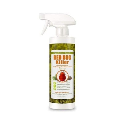 Bed Bug Killer by Ecoraider 16Oz.-100% Efficacy Kills All Stages/Eggs Eco-friend