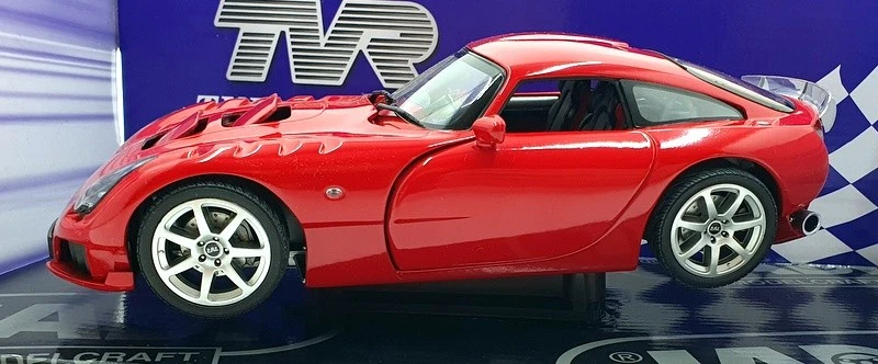 Jadi 1/18 Scale Diecast - JM-98081 TVR Sagaris - Formula Red - Image 3 of 4