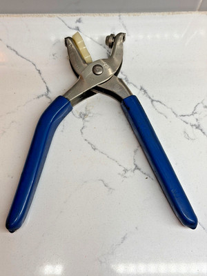 Prym Grommet Rivet Tools Leather Hole Punch Scovill with Padded Handle