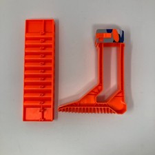 Nerf Battlescout Modulus Shoulder Stock Blue White Camo Orange Clip Magazine OEM