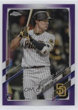 2021 Topps Chrome Update Target Rookie Debut Purple Refractor Ha-Seong Kim 0st9