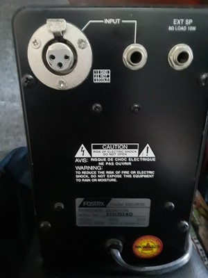 Fostex 6301B Personal Studio Monitor Powered Speaker 6301b3e for