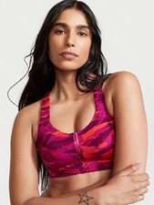 Victoria's Secret Knockout Maximum Support Front-Close Sports Bra Plum 38DD NWT