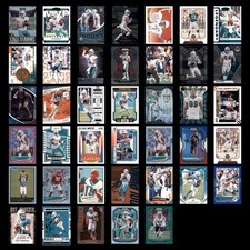 Miami Dolphins Lot 40 Football Cards Playoff Call to Arms Silver Prizm NM NFL