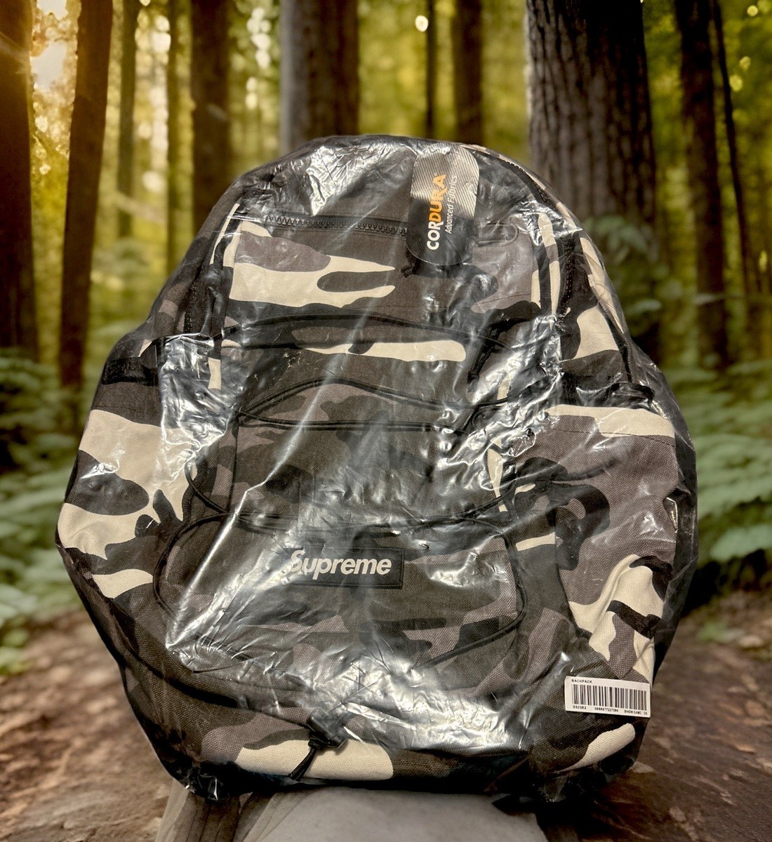 🔥Supreme Backpack| Snow Camo| Water Proof Cordura®| New In Bag