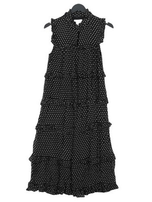 Part Two Maxikleid in Schwarz