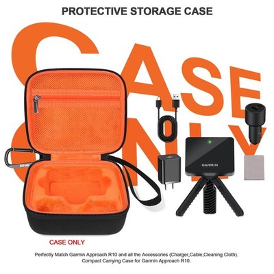Garmin Approach R10 Golf Launch Monitor Carrying Case - Orange