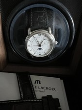 Maurice Lacroix Masterpiece Phase de Lune (37757) Automatic 38MM 2 Straps