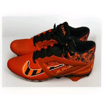 Nike Alpha Menace 4Pro Se Football Cleat Men 11.5 NWOB ORANGE RED BLACK  SKU 273