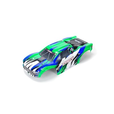 ARRMA VORTEKS 4X4 BLX Painted Decal Trimmed Body Green ARA402328 Car/Truck