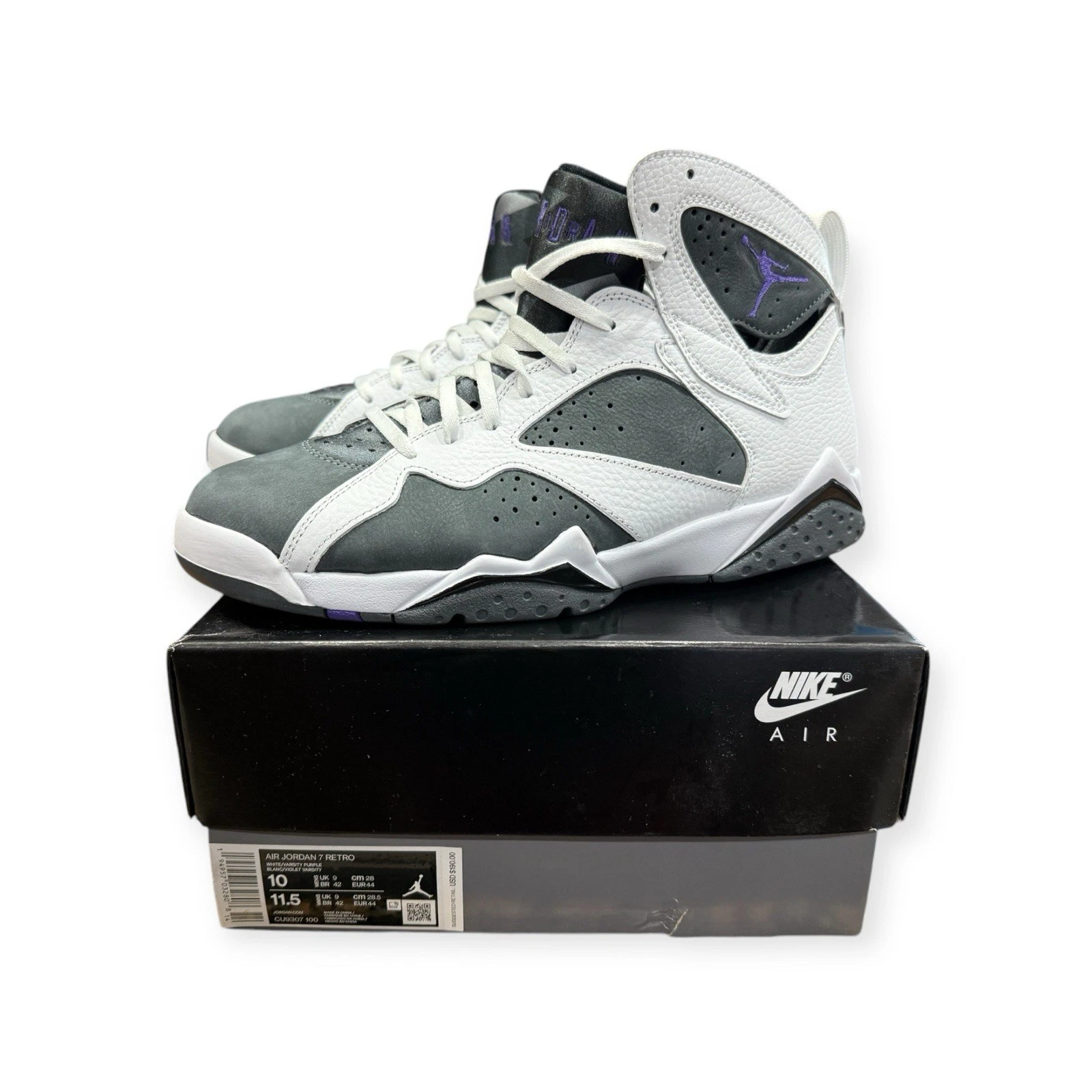 Air Jordan 7 Retro 2021 Flint solo provato taglia 10