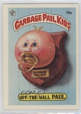 1985 Topps Garbage Pail Kids Series 2 Off-The-Wall Paul #75a 0nr3