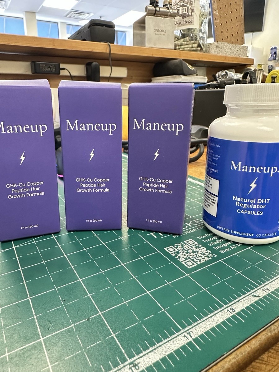 maneup ghk-cu Maneup GHK-Cu Copper Peptide Growth Formula (NEW) Price is for all