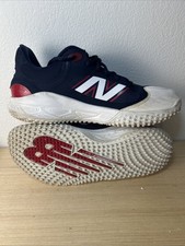 New Balance Fresh Foam 3000 v7 Turf Shoes Navy Red White Men's Size 8 T3000RB7