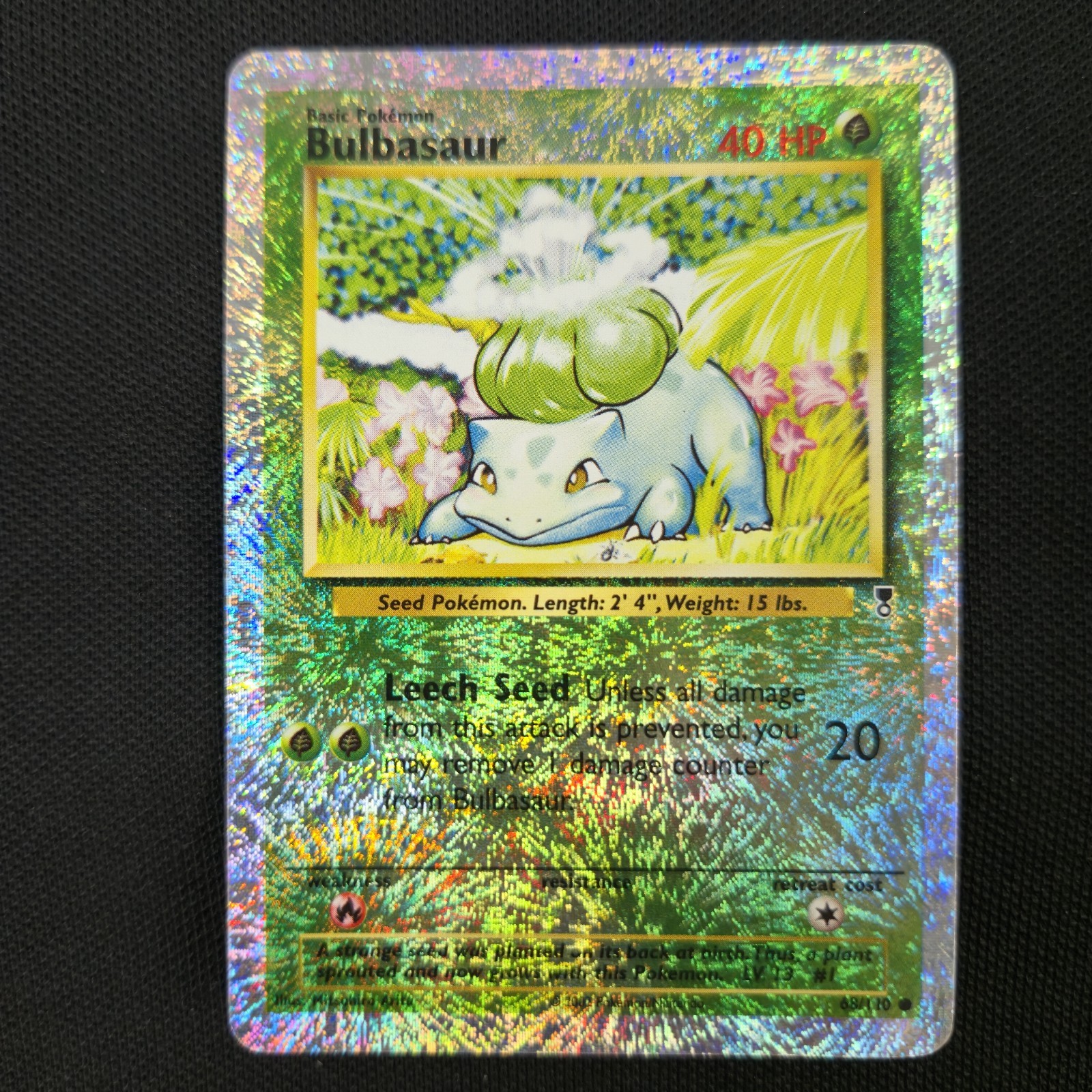 Bulbasaur 68/110 Legendary *Collection* Coll Reverse Holo Nintendo Pokemon Card