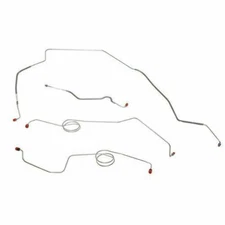 For Ford F-250 1977-79 Front Brake Line Kit 8ft Bed Power Disc 4x4 TKT7743SS-CPP