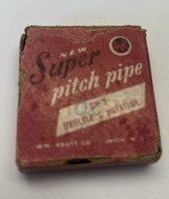 New Super Pitch Pipe An-5 Ukulele C Notation WM KRATT CO Union NJ