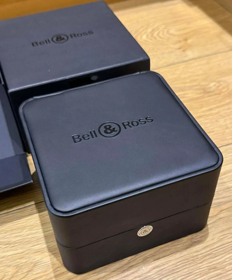 Genuine Original Bell & Ross Black Watch Presentation Box Case Complete Set - Image 4 of 4