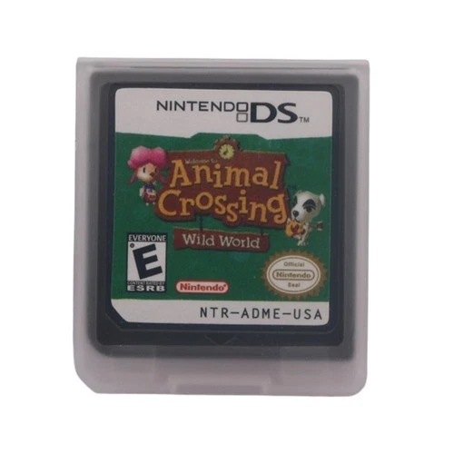 for 3DS 2DS NDSI NDS NDSL Lite Tested DS Game Card Animal Crossing Wild World