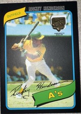 Top 10 Rickey Henderson Baseball Cards 18