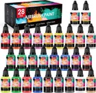 Airbrush Paint 26 Colors (1 oz) with 2 Thinner