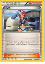 Skyla 134/149 Uncommon Boundaries Crossed Pokemon HP