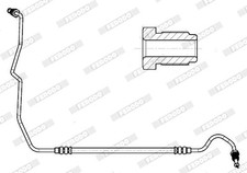 FERODO Bremsschlauch für Renault Scénic III 1.5 dCi 1.6 16V Grand Megane