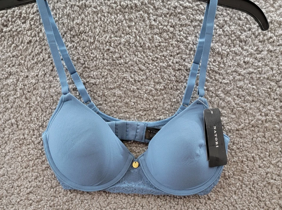 Sujetador Natori Bliss Perfection Todo el Día Con Aros Contorno Para Mujer 30B Junto a la Piscina Sólido Foto 2 de 4