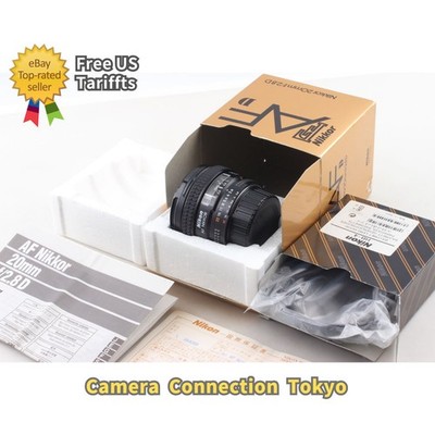 [Top MINT in Box] Nikon AF Nikkor 20mm f/2.8 D Wide Angle Lens For F From JAPAN
