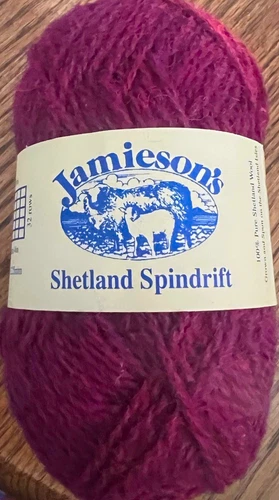 Jamieson's Shetland Spindrift 100% Wool Sport Yarn Skein Mantilla 517 video thumbnail
