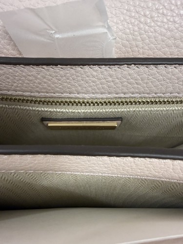 Sac bandoulière Tory Burch cuir rose clair quincaillerie dorée 140987 NEUF avec étiquettes - Photo 6/12