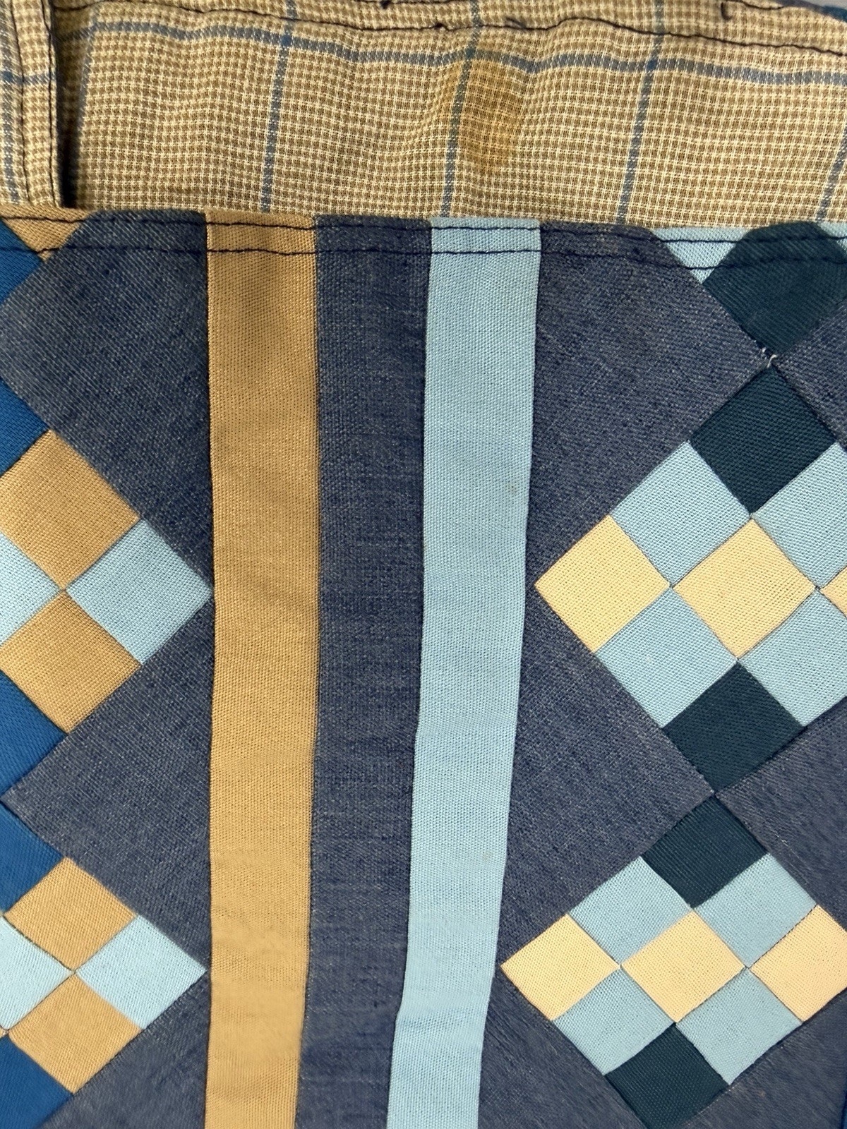 Patchwork Vest Handmade Vintage - image 6