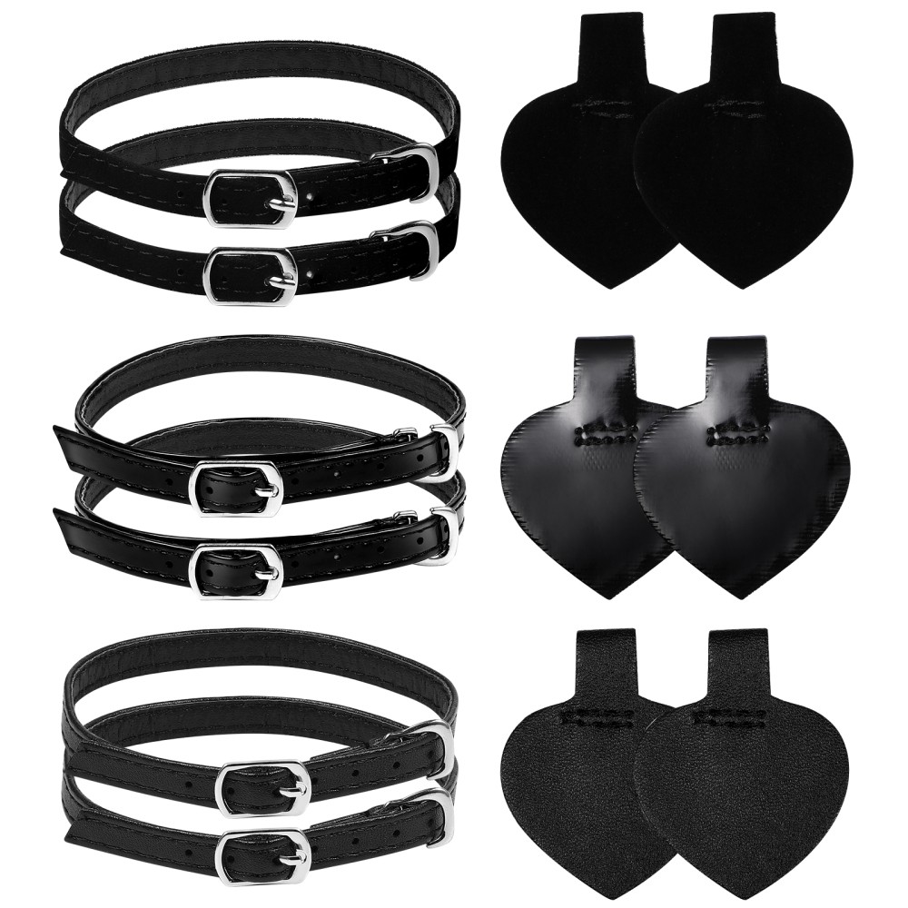 APL Set 3 Cinghie per Caviglie Accessori per Lacci con Fibbia Accessori per Lacci per Scarpe