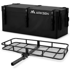 60"L Cargo Hauler Carrier Hitch Mounted 2" Receiver W/ Updated Cargo Bag